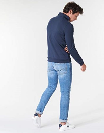 Le Coq Sportif Ess Fz Sweat N2 Blue Marine La Sportiva New Zealand - Image 5