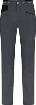 Men Talus Rock Climbing Pant La Sportiva New Zealand Carbon Black - Image 4