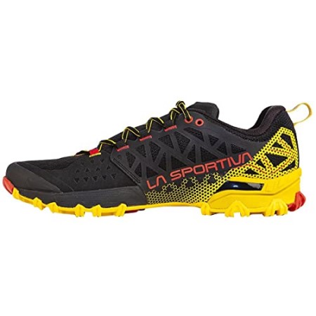 Mens Bushido Ii Gtx Trail Running Shoes La Sportiva New Zealand Black Yellow - Image 2