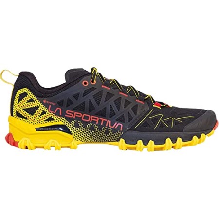 Mens Bushido Ii Gtx Trail Running Shoes La Sportiva New Zealand Black Yellow - Image 4