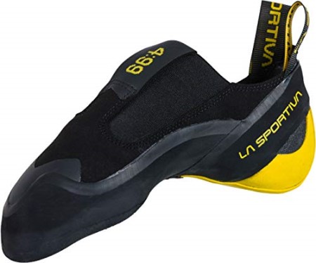 Mens Cobra 4:99 Rock Climbing Shoes La Sportiva New Zealand Black Yellow - Image 5
