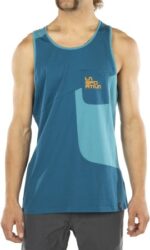 Mens Dude T-Shirt Space Blue Topaz Medium La Sportiva New Zealand