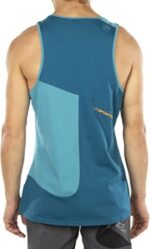 Mens Dude T-Shirt Space Blue Topaz Medium La Sportiva New Zealand - Image 3