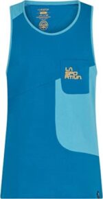 Mens Dude T-Shirt Space Blue Topaz Medium La Sportiva New Zealand - Image 4