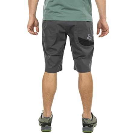 Mens Ecstatic Climbing Shorts La Sportiva New Zealand Carbon Black - Image 5