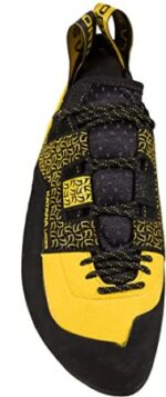 Mens Katana Lace Rock Climbing Shoes Yellow Black La Sportiva New Zealand - Image 5