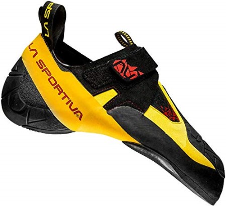 Mens Skwama Rock Climbing Shoes La Sportiva New Zealand Black Yellow - Image 2