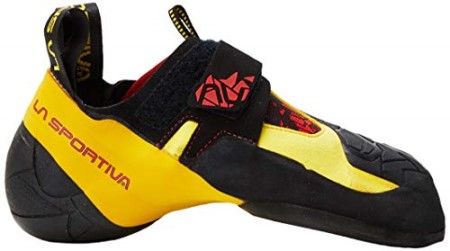Mens Skwama Rock Climbing Shoes La Sportiva New Zealand Black Yellow - Image 7