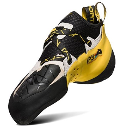 Mens Solution Rock Climbing Shoe White Yellow La Sportiva New Zealand - Image 4
