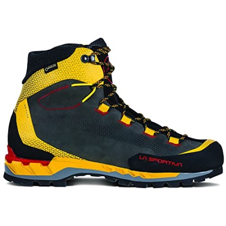 Mens Trango Tech Leather Gtx Mountaineering La Sportiva New Zealand Black Yellow - Image 2