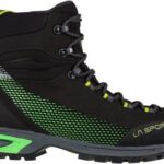 Mens Trango Trk Gtx Hiking Boots Black Flash Green La Sportiva New Zealand