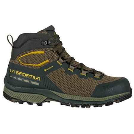 Mens Tx Hike Mid Hiking Boots La Sportiva New Zealand Charcoal Moss - Image 4