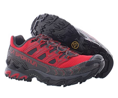 Mens Ultra Raptor Ii Trail Running Shoes La Sportiva New Zealand Goji Carbon - Image 3