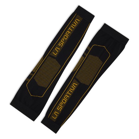 trace_arm_warmer_la_sportiva_new_zealand_black_yellow.jpg Trace Arm Warmer La Sportiva New Zealand Black Yellow - Image 1