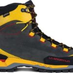 Trango Tech Leather Gtx Mountaineering Boots La Sportiva New Zealand Black Yellow