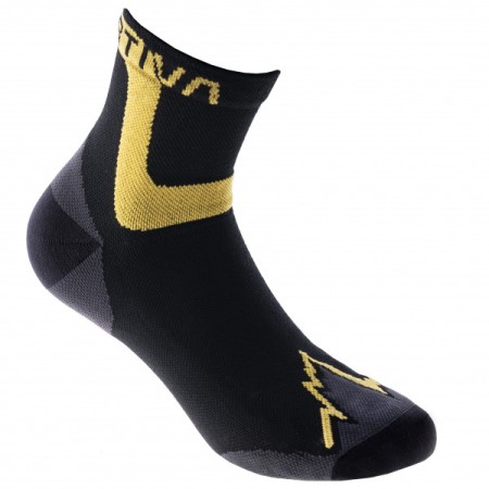 ultra_running_socks_la_sportiva_new_zealand_black_yellow.jpg Ultra Running Socks La Sportiva New Zealand Black Yellow - Image 1