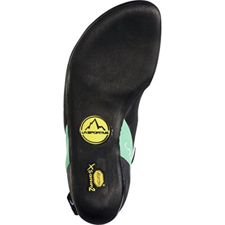 Womens Miura Rock Climbing Shoes La Sportiva New Zealand White Jade Green - Image 3
