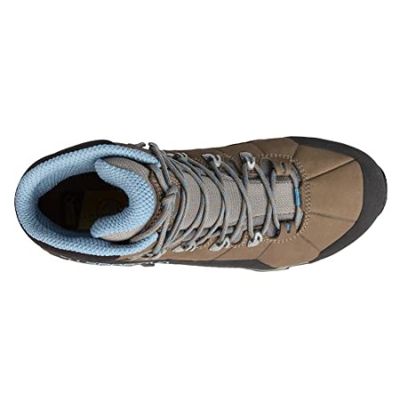 Womens Nucleo High Ii Gtx Hiking Boots La Sportiva New Zealand Oak Topaz - Image 5