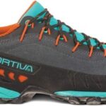 Womens Tx4 Approach Hiking Shoes Carbon Aqua La Sportiva New Zealand