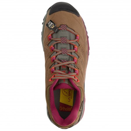 Women's Ultra Raptor Ii Leather Wide Gtx La Sportiva New Zealand Taupe Red Plum - Image 9