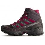 Women's Ultra Raptor Ii Mid Gtx La Sportiva New Zealand Carbon Red Plum - Image 5