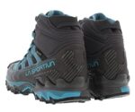 Womens Ultra Raptor Ii Mid Gtx Wide Hiking Boots La Sportiva New Zealand Carbon Topaz - Image 3
