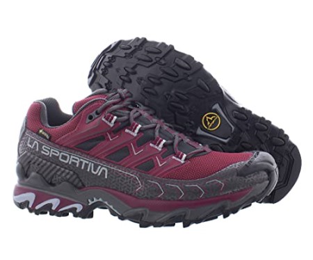 Womens Ultra Raptor Ii Trail Running Shoes Red Plum Carbon La Sportiva New Zealand - Image 3